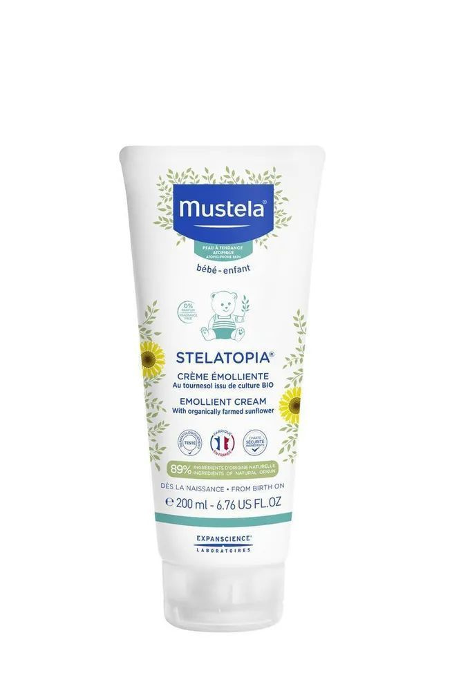 Mustela krem-эmolent Stelatopia, 200 мл