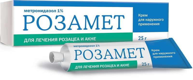 RroзmeT 1% 25g -krem dlaruжnogogo oprimenenip