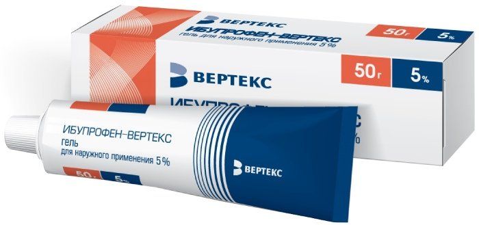 Ибупрофен (Гелф), 5%, Гелб дл.