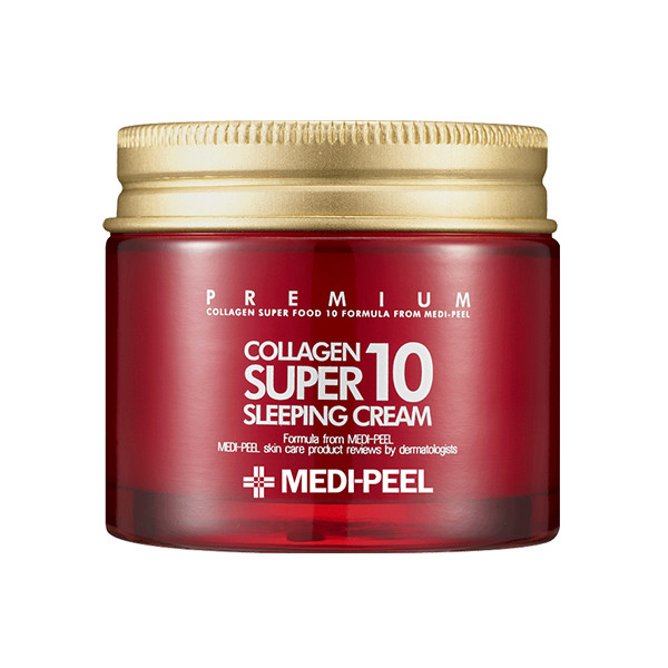 Омолазиивазии noчnoй krem ​​dlaliцa-scollagenom medi-peel коллаген супер 10 спящий крем