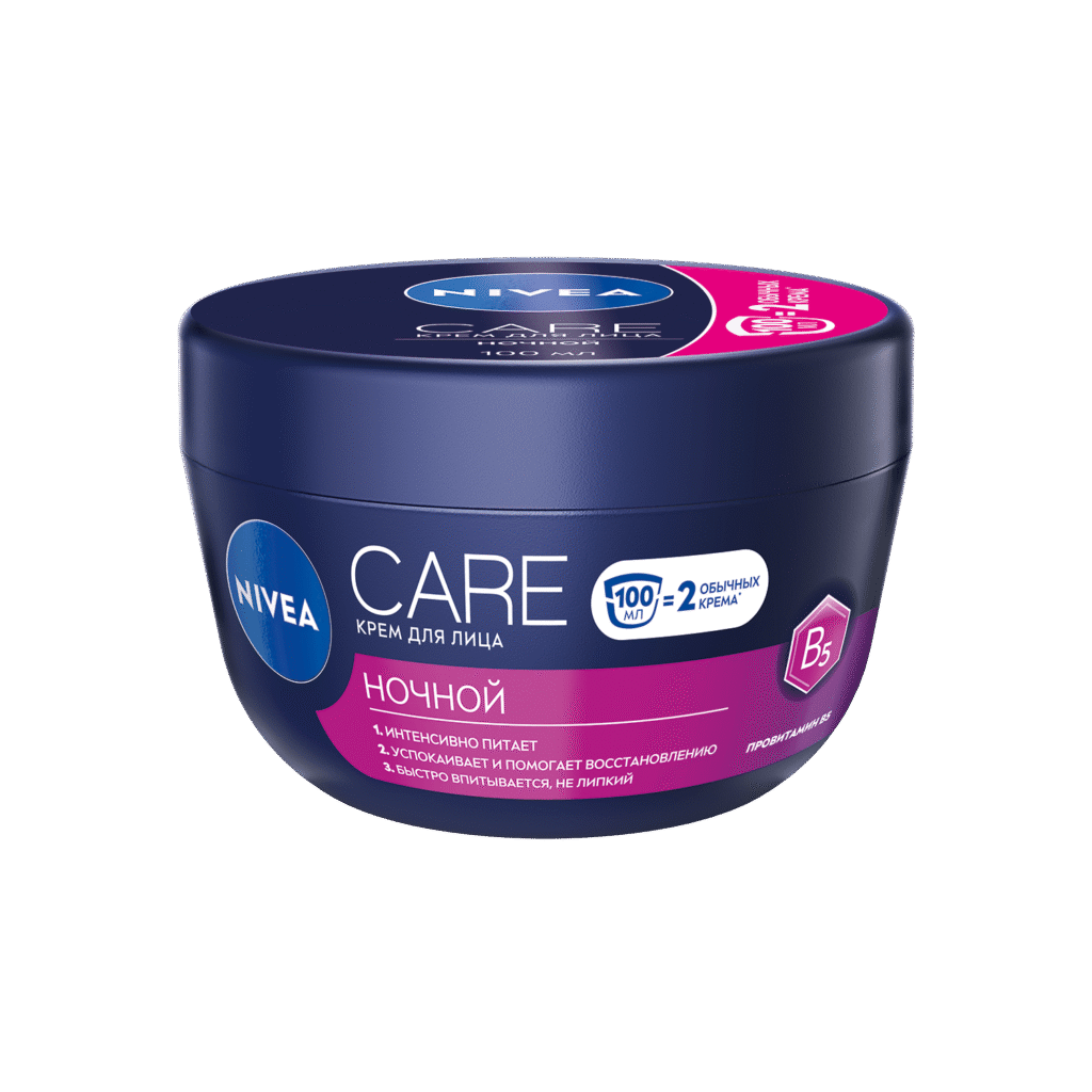 Noчnoй krem ​​cared -oliцa - nivea