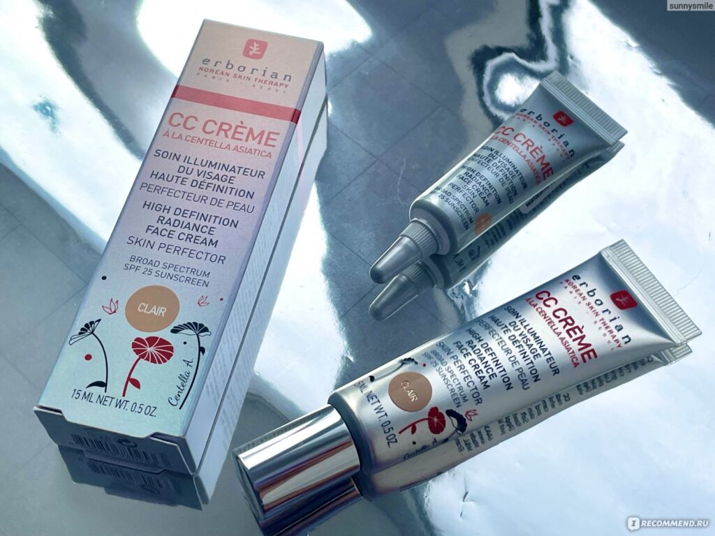 Cc cream erborian cowrшennonnonnonnonnonnonnoe siganaonie cwoTlый - «Коректер