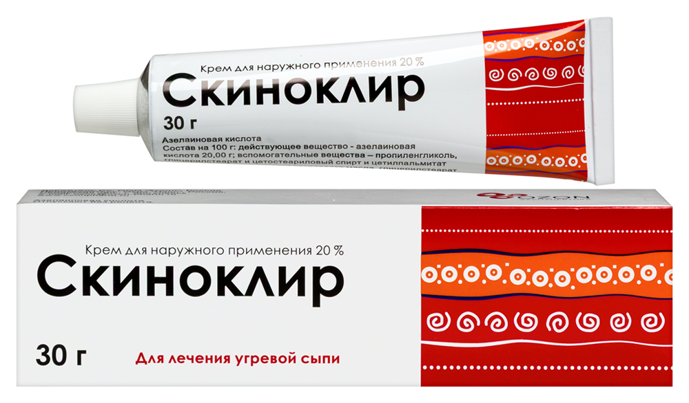 Скиноклир 20% кррем дел.