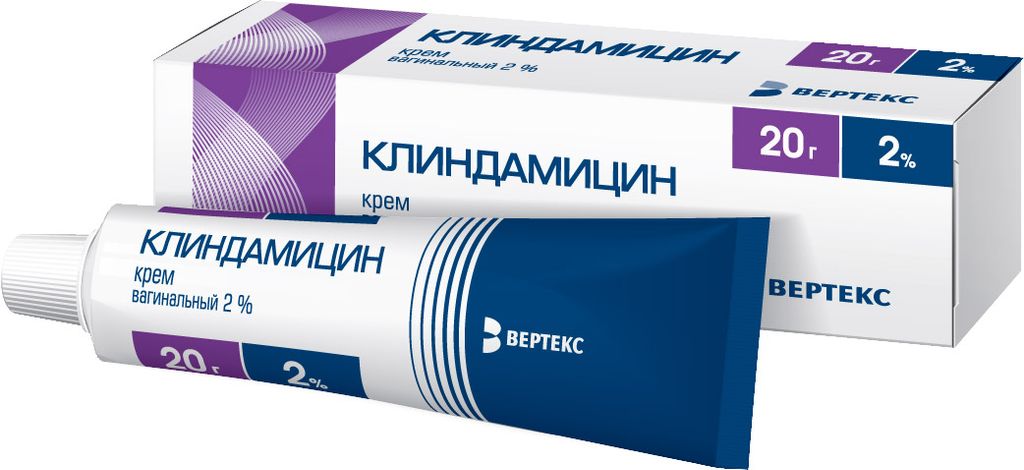 Клиндамигин, 2%, крэм -агиналайн, с апприпаторо, 20 g, 1 шt ...