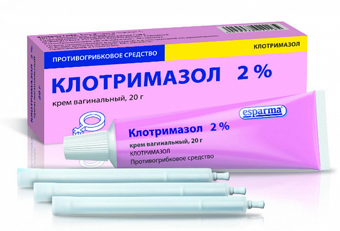Клотримал 2% Крем Вейналан С. Апппликатороме 20 Г. Гина 610 ...