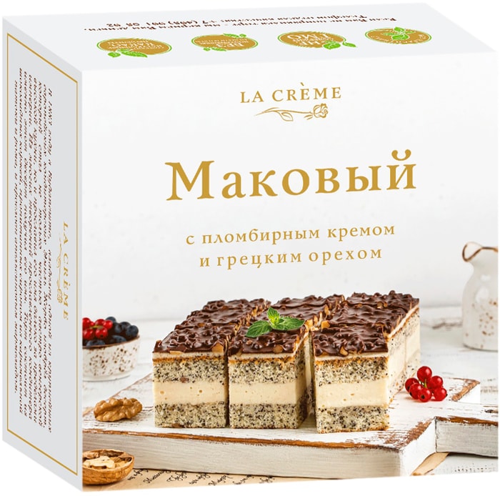 Торт la crememakowый -c plombirnыm kremom 200g - cupytth s ...