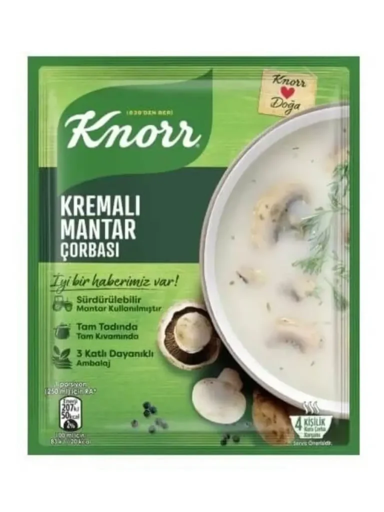 Gup-phregrebnoй, kremali mantar corbasi, 63gr*2шt knorr 146233182 ...