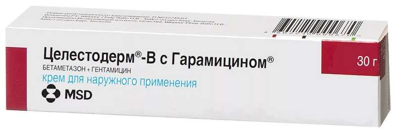 XoLeSTODERM-V-gAramiцinom 0,1%+0,1% 30g-krem dlaruжnogo ...