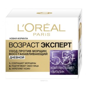 Krem dlaliцa l'oreal paris vvoзrast эkspert 55+ dnevanoй | 