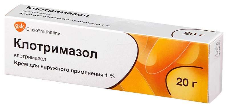 Клотримал 1% 20g -krem -nlaruжnogogo oprimenenip